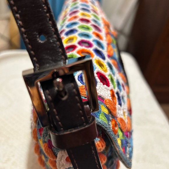 RARE 1999 Mirrored Fendi Baguette Handbag AUTHENTIC In PERFECT Condition - Picture 8 of 16